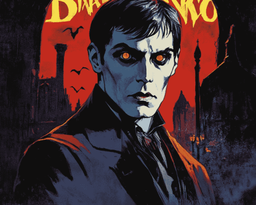 Dark Shadows Classic Film Diamond Painting