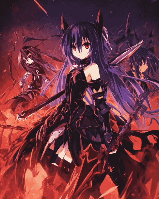 Date A Live Anime Diamond Painting