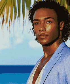 Death In Paradise Movie Series Diamond Painting