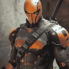 Deathstroke Anime Figure Diamond Painting