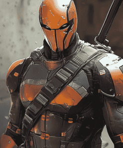 Deathstroke Anime Figure Diamond Painting