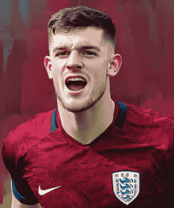 Declan Rice Famous Footballer Diamond Painting