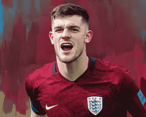 Declan Rice Famous Footballer Diamond Painting