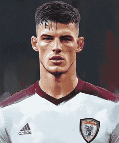 Declan Rice Famous Footballer Diamond Painting