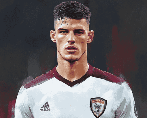 Declan Rice Famous Footballer Diamond Painting