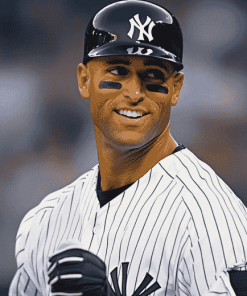 Derek Jeter Baseball Icon Diamond Painting