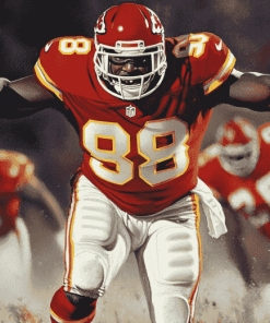 Derrick Thomas Famous Footballer Diamond Painting