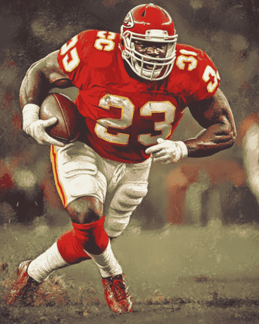 Derrick Thomas Football Legend Diamond Painting