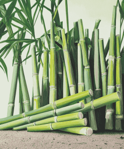 Diamond Sugarcane Plants Diamond Painting