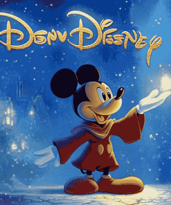 Disney Fantasia Mickey Mouse Diamond Painting