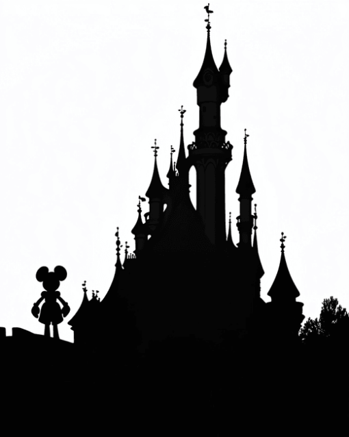 Disney Silhouette Collection Diamond Painting