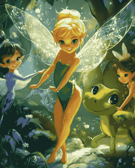 Disney Tinkerbell Fairies Diamond Painting