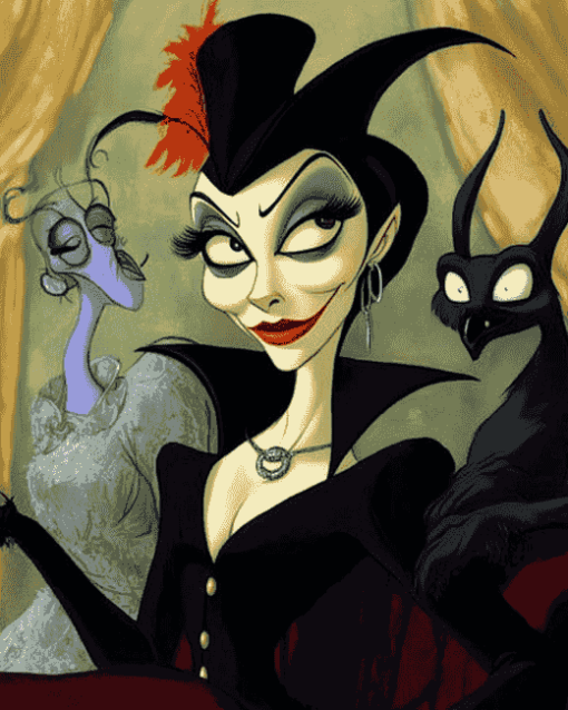 Disney Villains Animation Diamond Painting