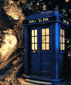 Doctor Who Tardis Animation Diamond Painting