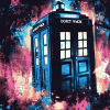 Doctor Who Tardis Colorful Diamond Painting