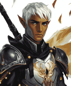 Dragon Age Fenris Character Diamond Painting