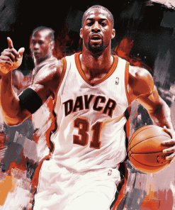 Dwayne Wade Basketball Star Diamond Painting