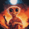 ET The Extra Terrestrial Classics Diamond Painting