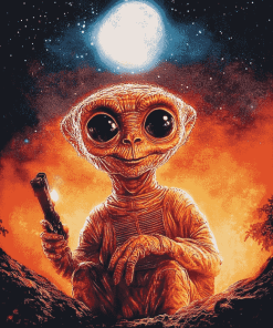 ET The Extra Terrestrial Classics Diamond Painting