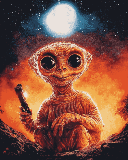 ET The Extra Terrestrial Classics Diamond Painting