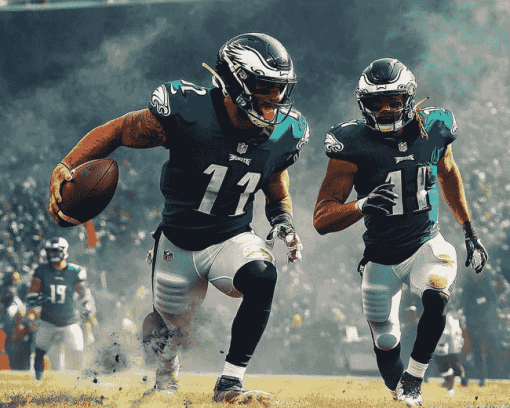 Eagles Football Diamond Painting