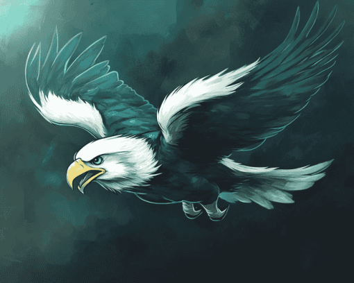 Eagles Football Spirit Diamond Painting