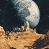 Earth Rise Planetary Diamond Painting