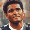 Elegant Eusebio Footballer Diamond Painting