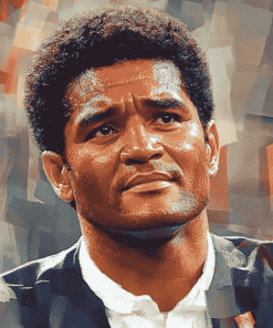 Elegant Eusebio Footballer Diamond Painting