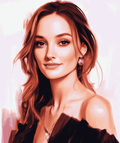 Elegant Leighton Meester Diamond Painting