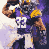 Elegant Minnesota Vikings Diamond Painting