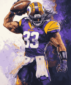 Elegant Minnesota Vikings Diamond Painting