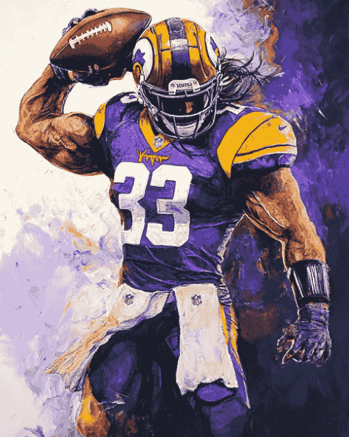 Elegant Minnesota Vikings Diamond Painting