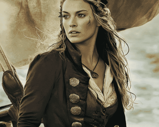 Elizabeth Swann Pirates Adventure Diamond Painting