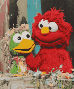 Elmo and Karli Muppets Diamond Painting