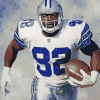 Emmitt Smith Football Legend Diamond Painting