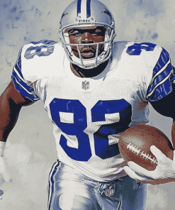 Emmitt Smith Football Legend Diamond Painting