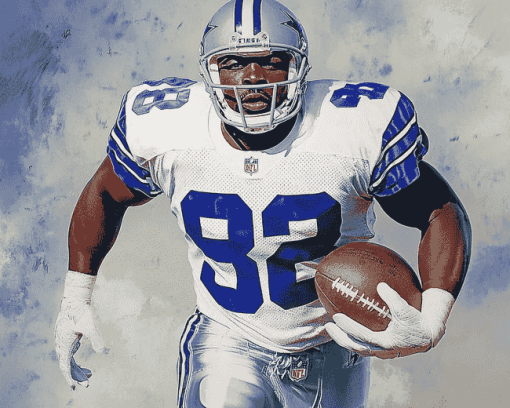 Emmitt Smith Football Legend Diamond Painting