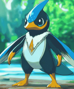 Empoleon Pokemon Anime Diamond Painting