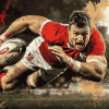 England Rugby Player Diamond Painting