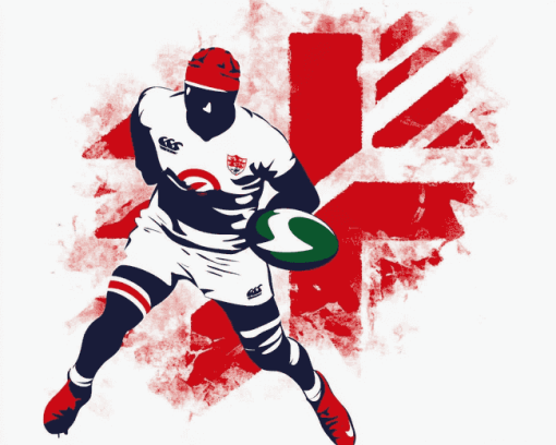 England Rugby Pride Diamond Painting