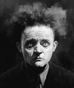 Eraserhead Black and White Diamond Painting