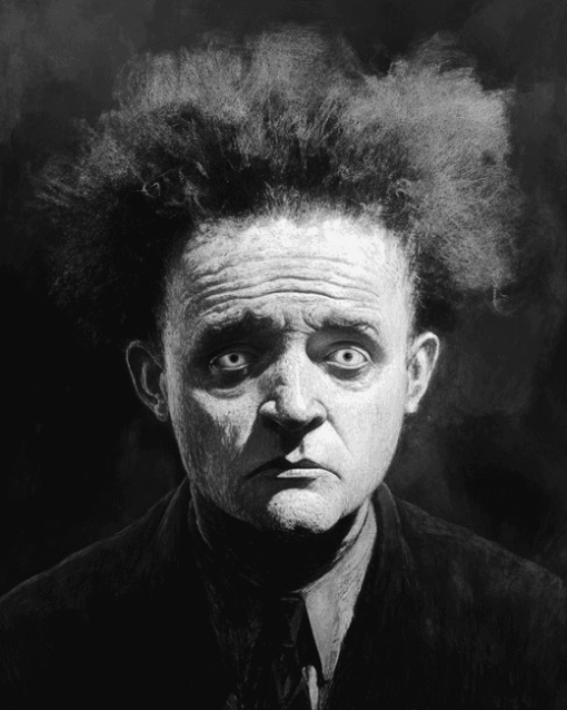 Eraserhead Black and White Diamond Painting