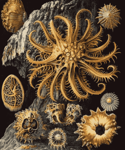 Ernst Haeckel Masterpieces Diamond Painting