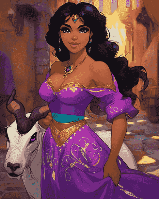 Esmeralda Animation Diamond Painting