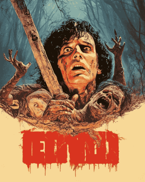 Evil Dead Horror Movie Diamond Painting