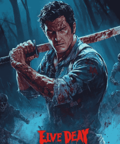 Evil Dead Video Game Diamond Painting