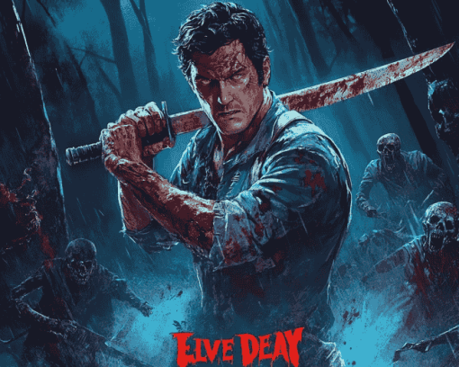 Evil Dead Video Game Diamond Painting