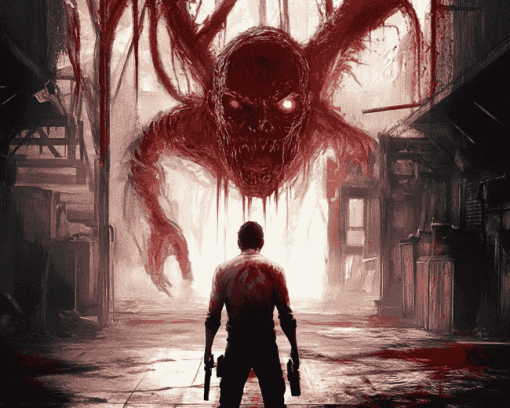 Evil Within Movie Poster Diamond Painting