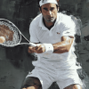 Fabrice Santoro Sports Legend Diamond Painting